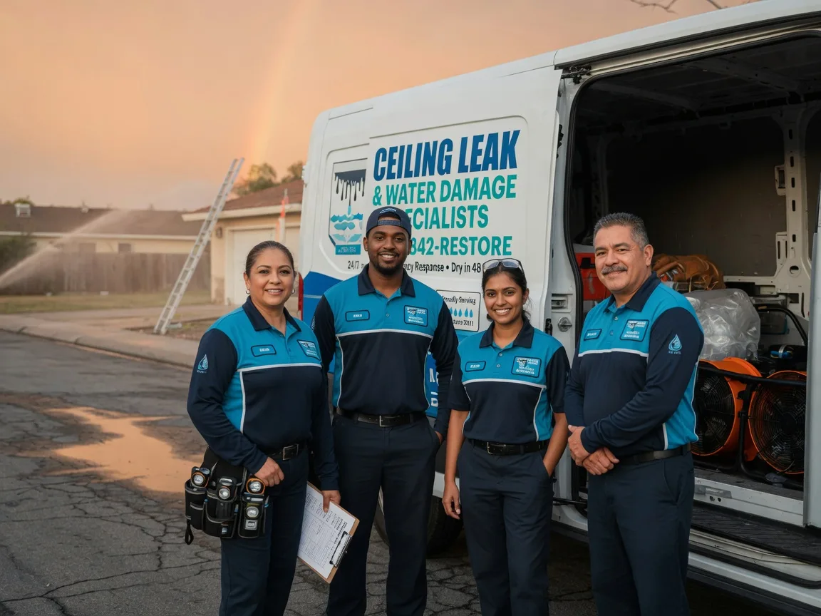 Ceiling Leak Cleanup company in Melrose, LA